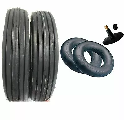 Two 600x166.00-16 Rib Implement Farm Tractor Tires W/tubes Disc Do-all 6 Ply • $189.99