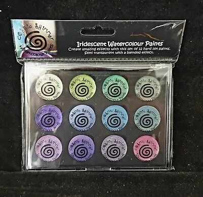 Cosmic Shimmer - Iridescent Watercolour  Set 12  - Watercolour Paints • £15