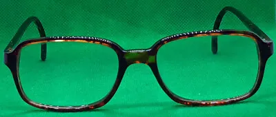 Vintage MicxMacs Tortoise Rectangle Eye Glasses Frames Size 48X21-135 • $29.95