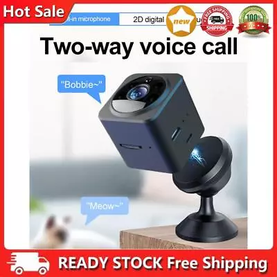AS02 CCTV Webcam HD 1080P IP Camera Wifi Night Vision Home Security Baby Monitor • £12.65