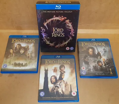 Blu-ray - The Lord Of The Rings : The Motion Picture Trilogy - Blu-ray Boxset • £8