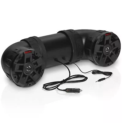 $79 • Buy ATV Bluetooth Speaker All Terrain Golf Cart Stereo Sound System UTV Boat Jet Ski