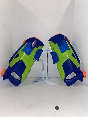 2 NERF GUNS SUPER SOAKER VAPORIZER 2003 Water Blasters Tested Fun • $23