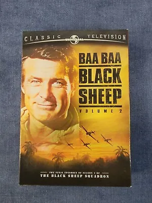 Baa Baa Black Sheep: Vol. 2 (DVD 2007 3-Disc Set)(1ndvdAAV) • $10