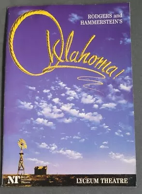 £2 • Buy Oklahoma! Lyceum Theatre London Programme 1999 Hugh Jackman Maureen Lipman NT
