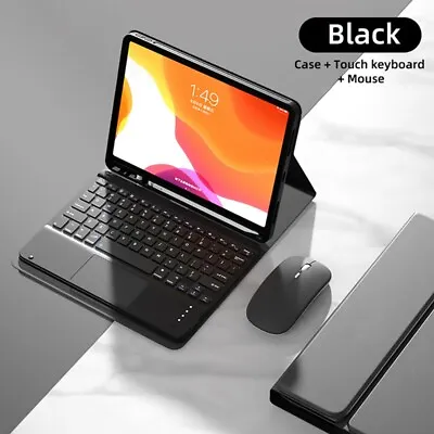 £21.99 • Buy Keyboard With Touchpad Case Cover For IPad 5/6/7/8/9th Gen 10.2  Air 10.9 Pro 11