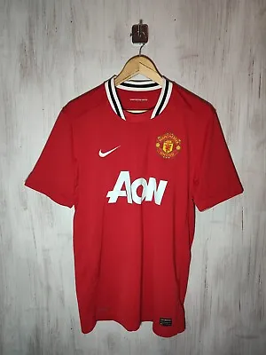 Manchester United 2011 2012 Home Size L Shirt Jersey Football Soccer Kit Tee • $39.95