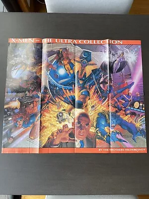 X-men Poster Folded 1995 By Brothers Hildebrandt • $0.99