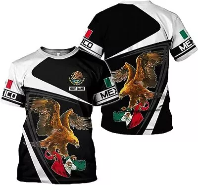 RoyalBro Personalized Mexico Shirts Camisas De Mexico Mexico Shirts For Men Me • $16.99