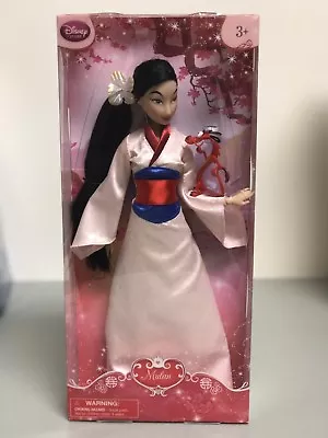 Disney Store Classic Princess Mulan Doll Includes Mushu - NEW • $26.99