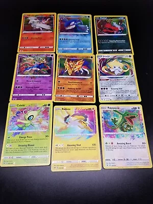 $39.99 • Buy Amazing Rare Complete Set Of 9 - Vivid Voltage Shining Fates Pokemon TCG - M/NM