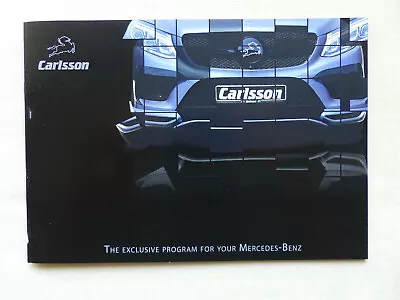 Carlsson Wheels & Performance 2018 Mercedes A-Class C63 AMG - Brochure 11.2017 • $5.32