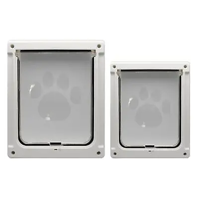 £63.94 • Buy Pet Flap Door Lockable Safe Replacement Flap Window Gate Cat Dog Doors