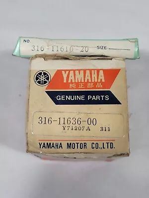 NOS Yamaha .50 Oversize Piston And Rings Set 1972 AT2 1973 AT3 • $39.99