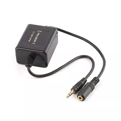 Car Accessory 3.5mm AUX Audio Ground Loop Isolator Noise Filter Killer HOT • $15.57