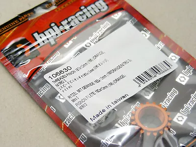 Genuine HPI Nitro RS4 RTR TypeSS EVO EVO+ 18T Orange Threaded Pinion Gear NEW OS • $25.46