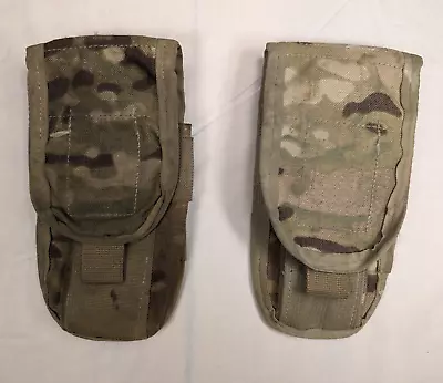 2 - USGI Army Molle DOUBLE 2 MAG Magazine POUCH MULTICAM / OCP 8465-01-580-0701 • $18