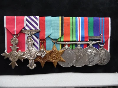 £5250 • Buy MBE/DFC Medal Group ( Mosquito Pilot Shot Down 2 Aircraft And Wounded )