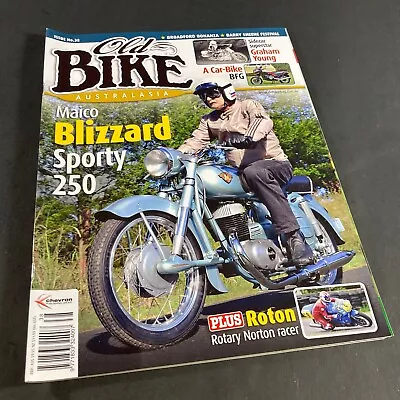 Issue No.38 Old Bike Australasia Motorcycle Magazine Maico Blizzard Graham Young • $24