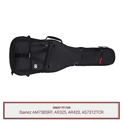 Black Gator Case Fits Ibanez AM73BSRF AR325 AR420 AS7312TCR • $159.99