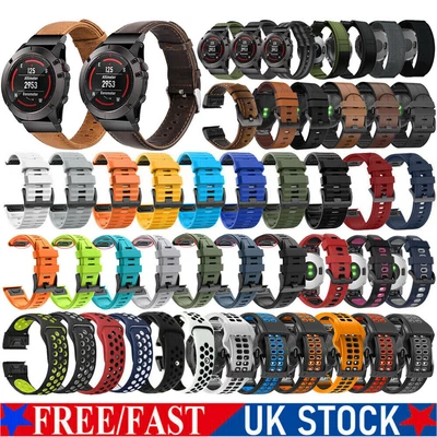 £14.99 • Buy Replacement Watch Band Strap For Garmin Fenix 7/7s/7x 6/6s/6x 5/5x/5s Plus/3 HR