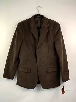 2000s NWT Tasso Elba Fine Menswear Medium Brown Sport Coat New With Tags • $35