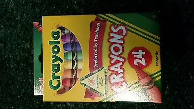 24 Boxes Of Crayola Crayons 24 Pack With Retired Dandelion New • $65
