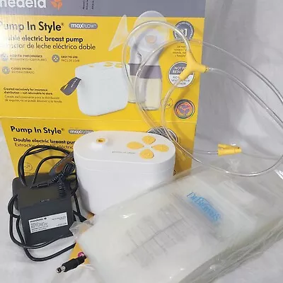 Medela Double Electric Breast Pump In Style Maxflow Bags • $24.99