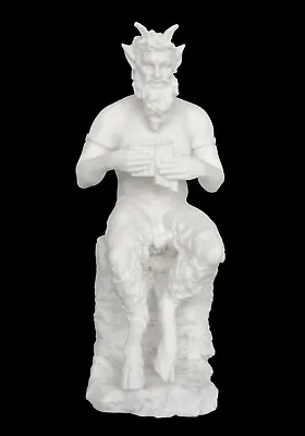 Pan - God Of Wild And Panic Force Of Nature Panas - Alabaster Statue • £71.70