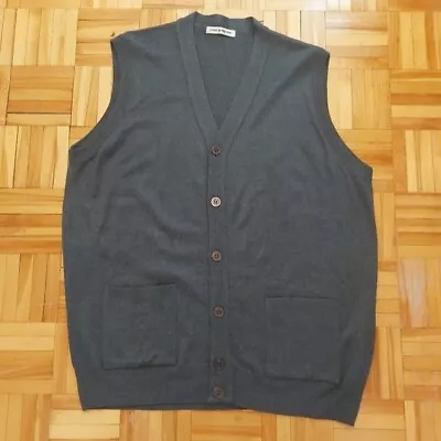 Enzo Di Milano Wool Blend Vest Size L • $20