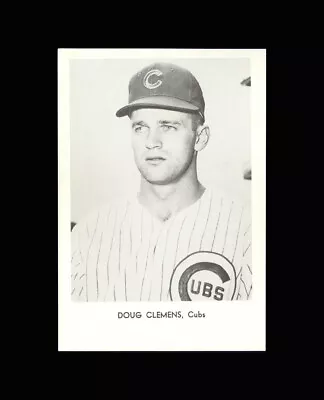 Doug Clemens 1965 Chicago Cubs Team Issue Picture Pack Photo - RARE - Gem Mint • $0.79