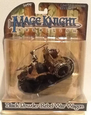 Mage Knight Rebellion Black Powder Rebel War Wagon USED Yellow Blister Wizkids • $15