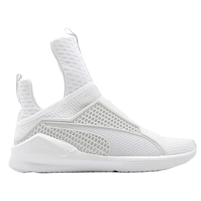 $136.38 • Buy Puma X Rihanna Fenty Fierce Lace-Up White Synthetic Womens Trainers 189193_02