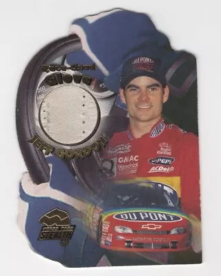 Jeff Gordon 1998 Press Pass Stealth Race Used Glove Card G6 /205 EX/NM • $34.99