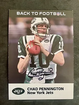 $29.99 • Buy Chad Pennington New York Jets Signed/Autographed 5X7 Photo JSA AB35501