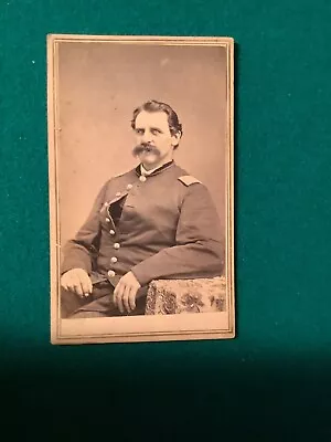 Union Officer Sitting CDV • $25