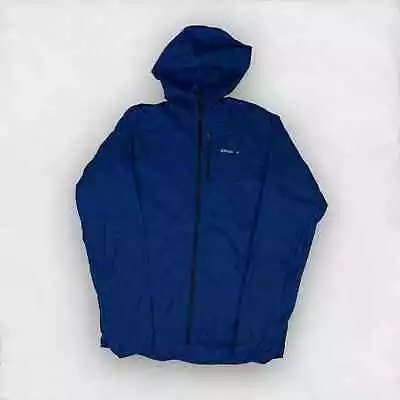 Patagonia Men's Blue Hooded Full Zip Houdini Jacket Small • $64