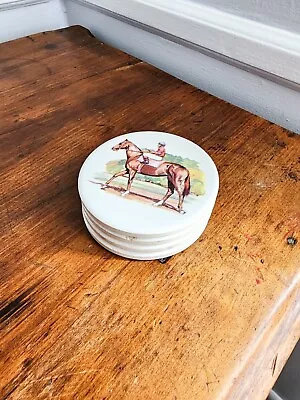 Vintage Horse Jockey Coasters • $10