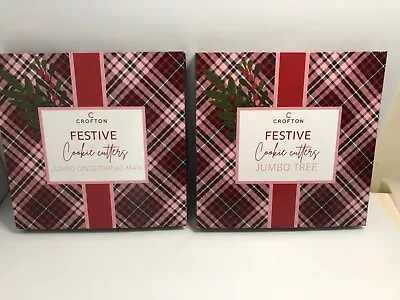Crofton Jumbo Christmas Cookie Cutters - Brand New Unused In Packaging Christmas • $19