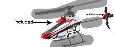E-FLITE Blade MSR X BNF Helicopter Spare Canopy (Canopy Only) (Box 11) • £5.54