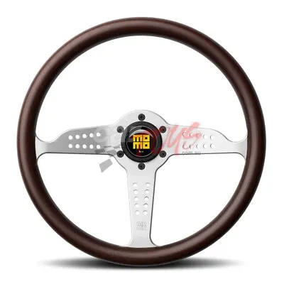 Momo Steering Wheel Wood Grand Prix Heritage 350mm Vgrprixmz350 100% Genuine • $473