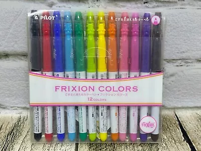 Pilot  Frixion Colors Erasable Marker - 12 Color  12C SFC-120M12C (Japan Import) • $9.90