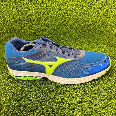 Mizuno Wave Sayonara 4 Mens Size 13 Blue Athletic Shoes Sneakers J1GC163041 • $49.99