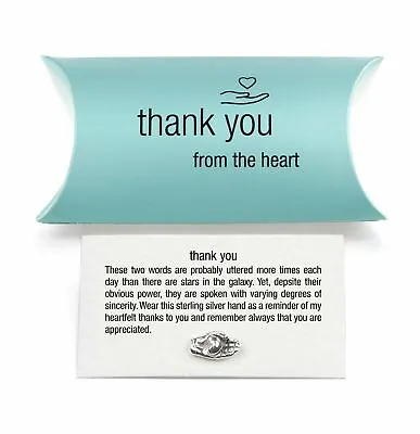 Sterling Silver Thank You-Tales From The Earth-Pillow Pack-Perfect Teacher Gift • £12.95
