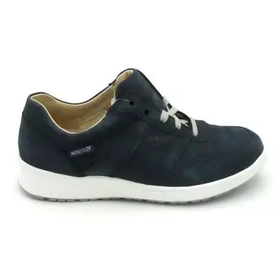 Mephisto Perforated Nubuck Lace-Up Sneakers Rebeca Navy • $47.99