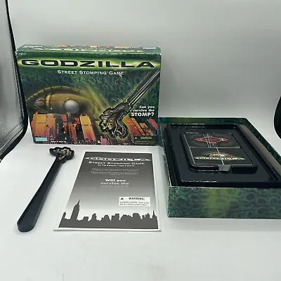 $18.99 • Buy Vintage Parker Brothers Godzilla Street Stomping Game 1998 Complete