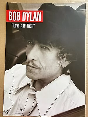 $19.77 • Buy RARE BOB DYLAN ORIGINAL Love And Theft CONCERT POSTER 2001 Geoff Gans