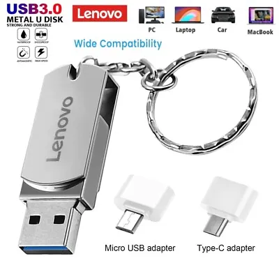 USB 3.0 Flash Drive Disk 2TB Mini Memory Stick Pen High Speed U Disk PC Storage • £7.49