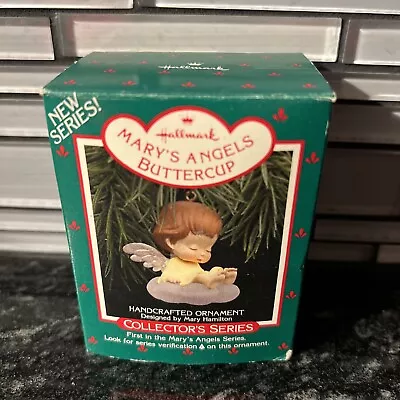 Hallmark Keepsake Ornament 1988 Mary's Angels Buttercup #1 In Series • $65