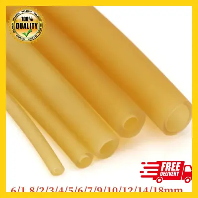 1M Latex Rubber Hose Tubing High Elastic For Surgical Medical Tube Durable Band • $5.39
